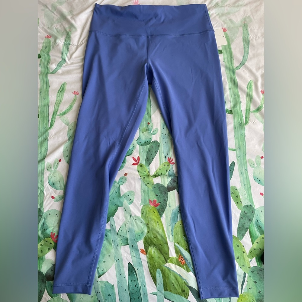 LULULEMON Wunder train 28” tight in blue Sz 14 - Picture 3 of 5